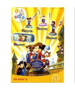 RARE New 2004 Mcdonald&#39;s Happy Meal Toy The Three Musketeers 4 Figures F... - $95.00