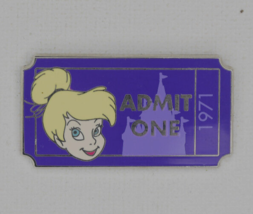 Disney 2011 PWP Collection 1971 Admission Ticket Tinker Bell Pin#92334 - $11.69