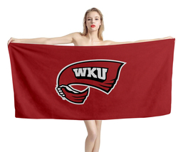 Western Kentucky Hilltoppers NCAAF Beach Bath Towel Swimming Pool Holiday  Gift - £18.37 GBP+