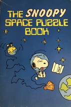 The Snoopy Space Puzzle Book Paperback Book 1979 Vintage - £3.56 GBP