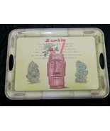 SAKURA EVOLUTION Plastic Serving Tray W/Handles Zombie Tiki Surf 19.5&quot; X... - $66.27 CAD