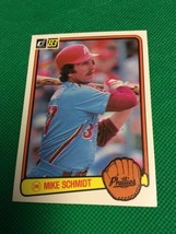 1983 Donruss Mike Schmidt Set Break HOF #168 NM-MINT Or Better Stunning - $8.95