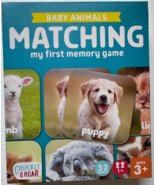 Chuckle &amp; Roar Baby Animals Matching - My First Memory Game 3+ - $20.36 CAD