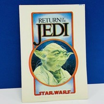 Return of the Jedi Yoda sticker decal Star Wars vintage mactac starliner Dagobah - £13.38 GBP