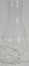 Vtg 8 1/2&quot; Etched Starburst Glass Hurricane Chimney Shade Oil Lantern #10 - $353.08 MXN
