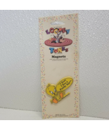 Vintage 1992 Looney Tunes 1.75&quot; Tweety Tawt I Taw A Puddy Tat Soft-Flex ... - $16.26 CAD