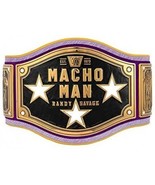 WWE Macho Man Randy Savage Legacy Championship Collector&#39;s repelica Titl... - $249.99