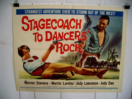 STAGECOACH TO DANCERS ROCK-1963-WARREN STEVENS-LANDAU VG - £48.67 GBP