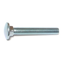 3/8&quot;-16 x 2-1/2&quot; Zinc Plated Grade 2 / A307 Steel Coarse Thread Carriage Bolts - $10.95+