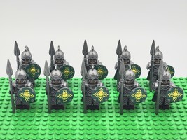 10pcs Lord of the Rings The Riders of Rohan Royal Guards Heavy Army Minifigures - £18.09 GBP