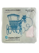 Charles Craft Cross Stitch Fabric Pink Aida 14 Count 1 Piece 12 x 18 inches - $12.41 Charles Craft Cross Stitch Fabric Pink Aida 14 Count 1 Piece 12 x 18 inches - $12.41