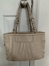 Coach off white or cream shoulder bag - $43.56