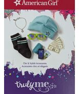 American Girl Truly Me Street Chic Accessories beanie hat glasses phone socks + - $24.74