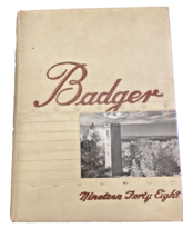 Yearbook 1948 University of Wisconsin Madison Milwaukee WI Badger Book Vintage - $32.59