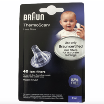 Braun Probe Covers Thermoscan Replacement Lens Filter Ear Thermometer Caps 6520 - £12.54 GBP