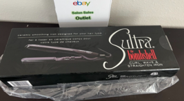 Sultra Bombshell Curl, Wave &amp; Straighten Iron 1&quot; Ceramic Plate NEW Seale... - $48.77
