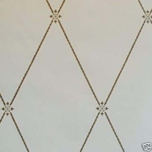 16sr Elegant Groton Lattice Historic Repro Wallpaper - $475.20