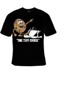 one tuff cookie cool funny  T-shirts tee movies t shirt - $14.99