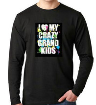 I Love My Crazy Grandkids, Long sleeve shirt  Cool Funny Humorous long sleeved T - £15.72 GBP