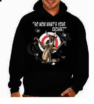 so now whats your excuse target unisex mens womens  hoodies Funniest Humorous de - £27.51 GBP