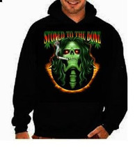 stoned to the bone unisex mens womens  hoodies Funniest Humorous designs hoodie  - £28.05 GBP