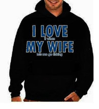 i love when my wife lets me go fishing unisex mens womens  hoodies Funniest Humo - £28.03 GBP