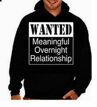 wanted meaningful overnight relationship unisex mens womens  hoodies Funniest Hu - £11.77 GBP