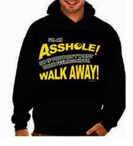im an asshole walk away funny cool hoodies Funniest Humorous designs hoodie grap - £27.51 GBP