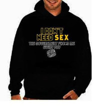 I dont need sex the goverment gift funny hoodie sweat shirts screen print hoodie - £27.52 GBP