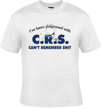 TShirts:CRS  cant remember shit tee t shirts Cool Funny Humor TShirts Tees, Rude - £11.85 GBP