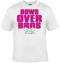 BOWS OVER BROS: tee t shirts TShirts Tees,T-Shirt design breast cancer - £11.77 GBP