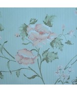 14sr Green w/Roses Strahan Discount Designer Wallpaper - £351.82 GBP
