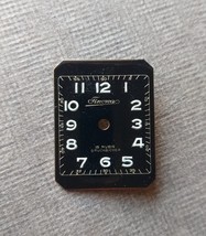 Vintage NOS Black Finorva Dial for WWII German Watch w. Cal. FB Förster ... - $61.75