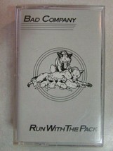 Bad Company Run With The Pack 1994 Digital Remaster Cassette Paul Rodgers Nm Oop - $19.79