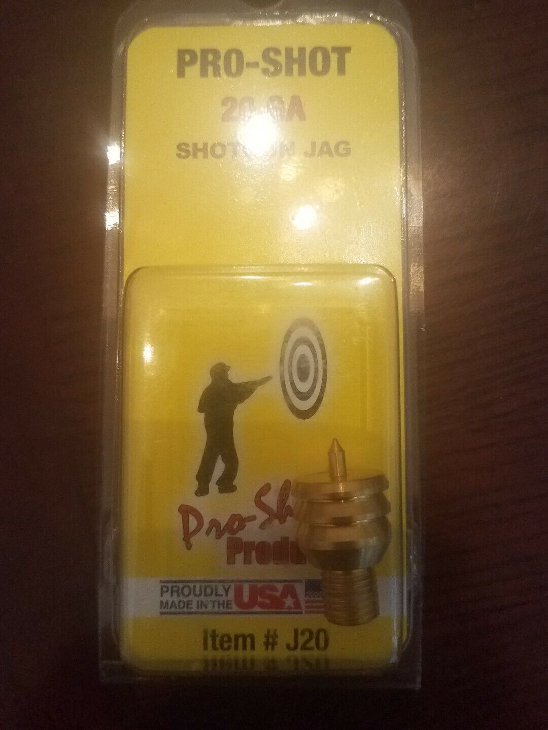 Pro-Shot Shtgn Bore Cleaning Jag 20 Gauge 5/16 x 27 Thread Brass  # J20 ... - $39.48