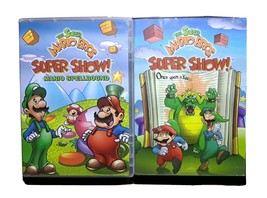 Vintage Super Mario Bros Super Show Movie 2 Dvd Bundle Free Ship - £23.73 GBP