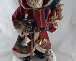 May Dept Store Vintage Santas Around The World American Santa 12&quot; Clotht... - £37.13 GBP