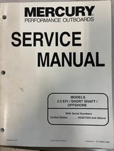 . Service Manual 2.5 Efi Short Shank Offshore Models 90-840151-
show ori... - £48.12 GBP