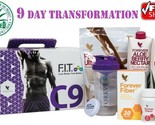 Clean9 Forever Living Aloe Vera Detox Weight Loss Transformation Vanilla... - $93.49