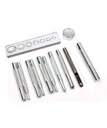 Die Punch Tool Set 10/12/15/17mm Rivets/Popper Snap Fasteners Press Stud... - €8,40 EUR+