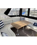 Boat Folding Teak Table Top 450/900x800,450/900x1000,450/900x1250mm Mari... - $1,380.01 CAD+