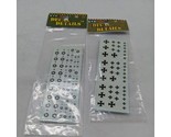 Lot Of (2) Decal Details US Airforce And German Airforce 15MM And 20MM - £12.78 GBP