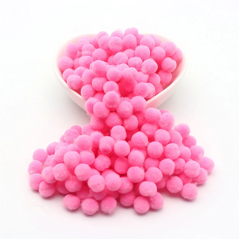 15g Fluffy Soft Pompom 8 Mm 10 15 20 25 30 Plush DIY Home Decoration -30... - $2.69 CAD