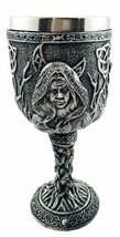 Triple Goddess Maiden Mother Crone Witchcraft Wine Drink Goblet Chalice 5oz - £18.95 GBP