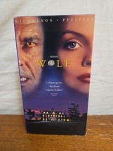 Wolf (VHS, 1995, Closed Captioned) Jack Nicholson Horror Thriller - $3.95