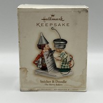 Hallmark ~2006~ Snicker &amp; Doodle ~ The Merry Bakers ~ Keepsake Ornament ~Htf~ - £27.05 GBP