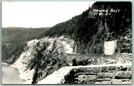 RPPC Hawk&#39;s Nest Highway Route 97 Solid Rock Port Jervis NY UNP Postcard... - £17.29 GBP