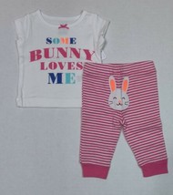 Carters Easter 2 Piece For Girls Shirt and Pants Newborn 3 6 or 9 Months... - £1.58 GBP