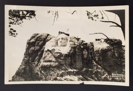 Construction Building of Mount Rushmore RPPC Late 1920s or  Early 1930s - $49.99