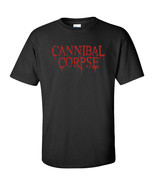 Cannibal Corpse Heavy Metal Band Rock T-Shirt High Quality Cotton Men an... - $30.07 CAD